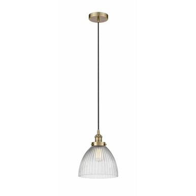 Seneca Falls 1 Light Small Pendant 11.75 Inch Tall by Innovations - 616-1PH-G222
