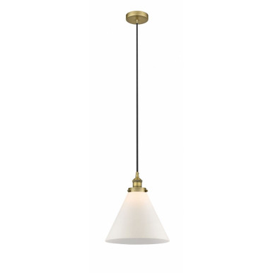 Cone 1 Light Medium Pendant by Innovations 616-1PH-G4L-L - 616-1PH-G4L-L