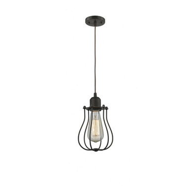 Muselet 1 Light Mini Pendant by Innovations - 900-1P-CE513