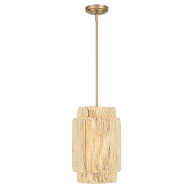 Caviana 1 Light Small Pendant by Minka Lavery - 1225-894