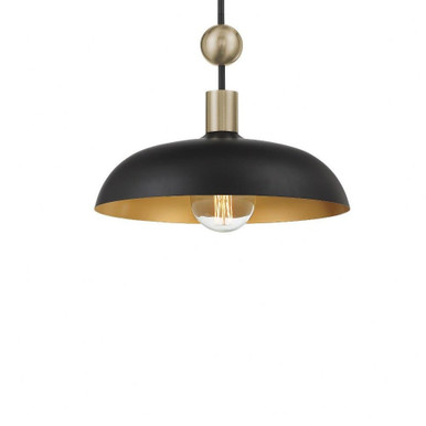 Biloxi 1 Light Mid Century Modern Pendant by Minka Lavery - 1995-862