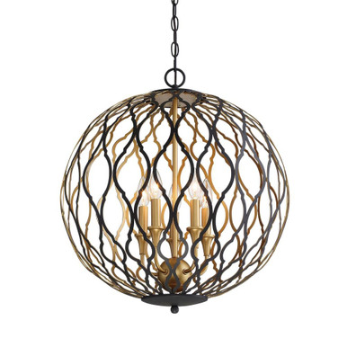 Gilded Glam 5 Light Large Pendant by Minka Lavery - 2405-680