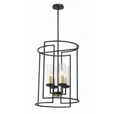 Hillstone 4 Light Large Pendant by Minka Lavery - 3205-781