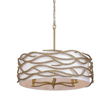 Branch Reality 6 Light Large Pendant by Minka Lavery - 3718-788