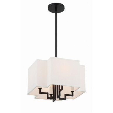 Upham Estates 4 Light Medium Pendant by Minka Lavery - 2954-572
