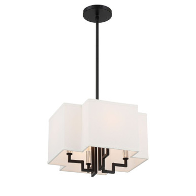 Upham Estates 4 Light Medium Pendant by Minka Lavery - 2954-572