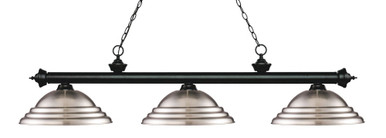 Riviera 3 Light Island/Billiard 16 Inch Wide by 13.25 Inch High by Z-Lite - 200-3LR