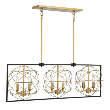 Titans Trace 6 Light Oversized Pendant by Minka Lavery - 3917-707A