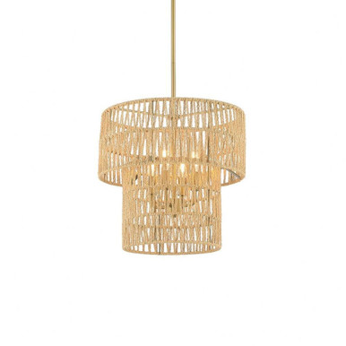 Bungalow Heaven 4 Light Pendant by Minka Lavery - 5044-695