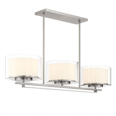 Parsons Studio 3 Light Island Pendant by Minka Lavery - 4108-84