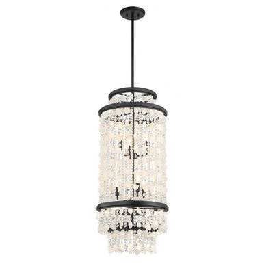 Shimmering Elegance 6 Light Medium Pendant by Minka Lavery - 6704-66
