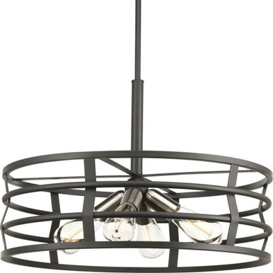 Remix 4 Light Large Pendant by Progress - P500012-143