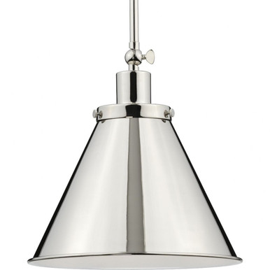 Hinton 1 Light Medium Pendant 12.75 Inch Tall by Progress - P500325