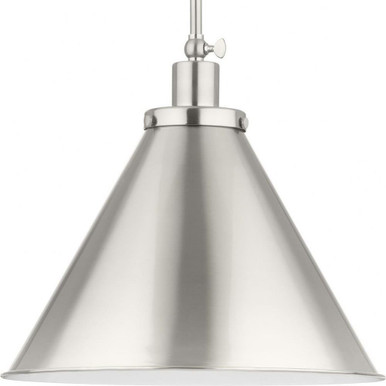Hinton 1 Light Medium Pendant 16 Inch Wide by Progress - P500385