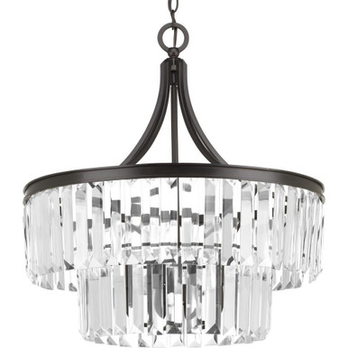 Glimmer 5 Light Large Pendant by Progress - P5321