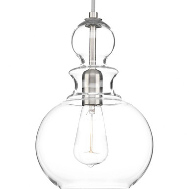 Staunton 1 Light Small Pendant 12.75 Inch Tall by Progress - P5334