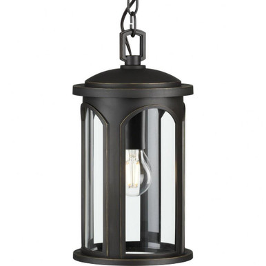 Gables 1 Light Outdoor Small Pendant by Progress - P550050