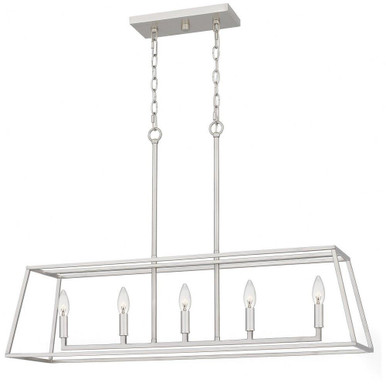 Prescott 5 Light Oversized Linear Pendant by Quoizel - PRC536