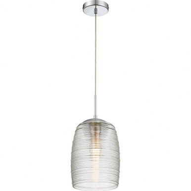 Rebound 1 Light Small Pendant by Quoizel - QPP2784C