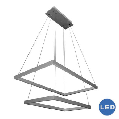 Atria Duo 78W 1 LED Large Chandelier by Vonn - VMC31710