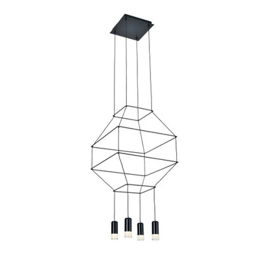 Expression 18.92W LED Large Pendant by Vonn - VEP28004BL