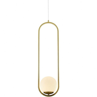 Capri 9.3W One LED Light Mini Pendant by Vonn - VCP2105AB