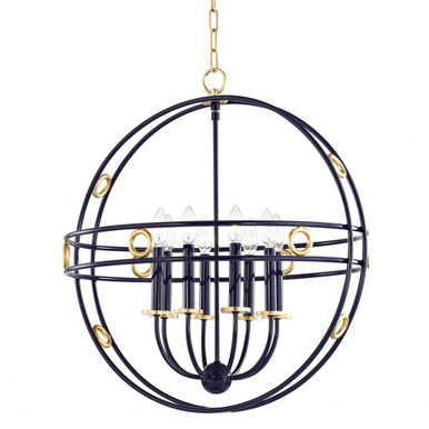 Jade 8 Light Large Pendant by Mitzi - H236708-GL