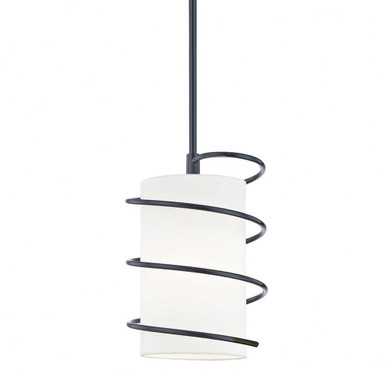 Carly 1 Light Small Pendant 12.5 Inch Tall by Mitzi - H237701S