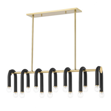 Whit 14 Light Oversized Island Pendant by Mitzi - H382914