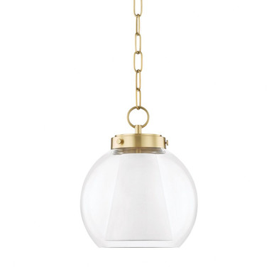 Sasha 15W 1 LED Light Small Pendant by Mitzi - H457701S