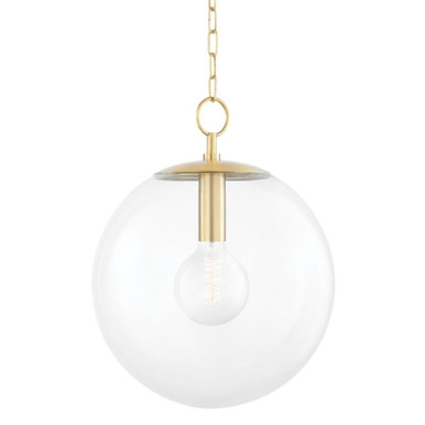Juliana 1 Light Medium Pendant 20.25 Inch Tall by Mitzi - H609701L