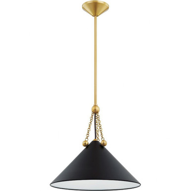 Kalea 1 Light Large Pendant 16.25 Inch Wide by Mitzi - H784701S