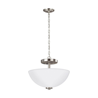 Oslo 2 Light Medium Semi Flush Mount by Generation - 77160