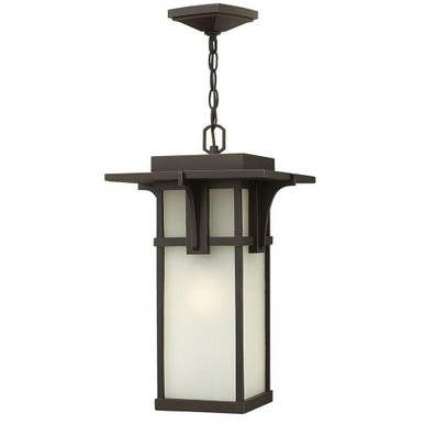 Manhattan 1 Light Medium Outdoor Pendant 19.25 Inch Tall by Hinkley - 2232OZ