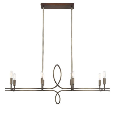Yorkville 8 Light Oversized Island Chandelier By Minka Lavery - 2698-115