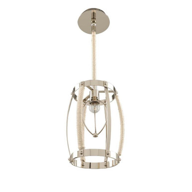 Bradbury 1 Light Small Pendant by Kalco - 312550PN