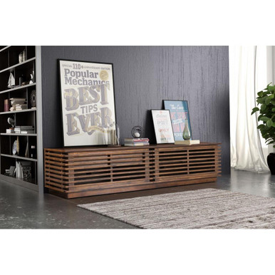 Linea Entertainment Stand 16.1 Inch Tall and 70.9 Inch Wide by Zuo Modern - 199052