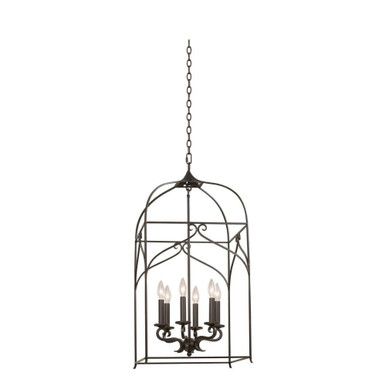 Somers 6 Light Medium Outdoor Pendant by Kalco - 508251HB