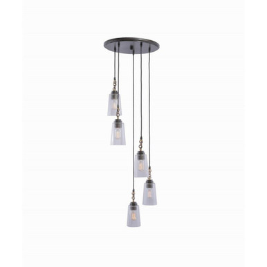 Dillon 5 Light Medium Pendant by Kalco - 504951MI