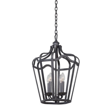 Livingston 6 Light Small Pendant by Kalco - 7414CL