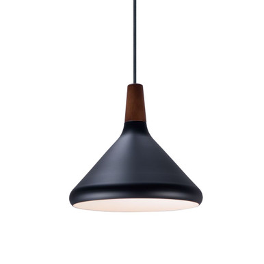 Nordic 1 Light Small Pendant by Maxim - 11350WNB