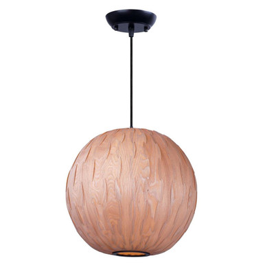Norwood 1 Light Large Pendant by Maxim - 12406UDBK