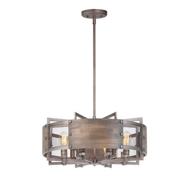 Outland 8 Light Large Oversized Pendant by Maxim - 25266BWWZ