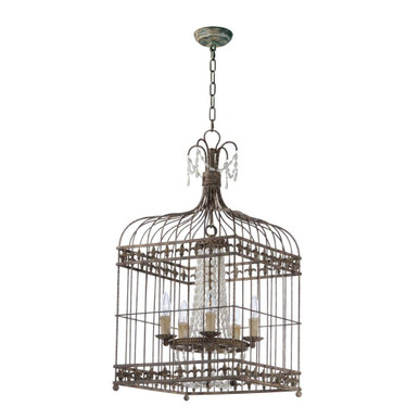 Gisele 5 Light Large Pendant by Maxim - 26005ATR