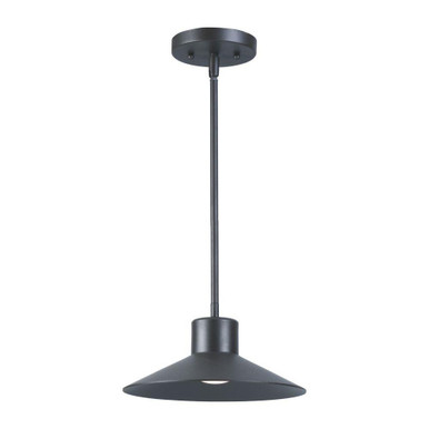 Civic 1 LED Light Outdoor Small Pendant by Maxim - 54367FTABZ