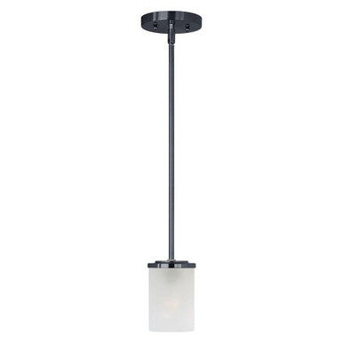Corona 1 Light Mini Pendant by Maxim 90200FTBK