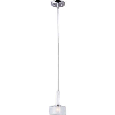 Elle 1 Light Small Pendant by Maxim - 91045FTPC