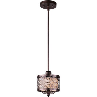 Mondrian 1 Light Small Pendant by Maxim - 91150WHUB