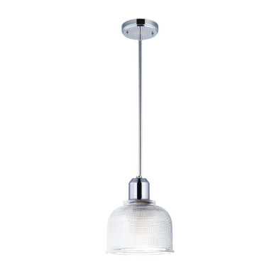 Hollow 1 Light Mini Pendant by Maxim - 91330CLPC