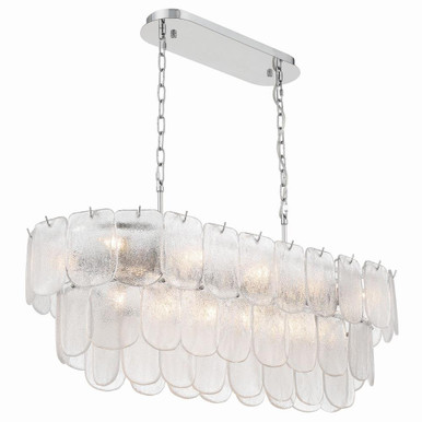 Bianca 12 Light Island 12.4 Inch Tall and 31.89 Inch Wide by Artcraft - AC12054